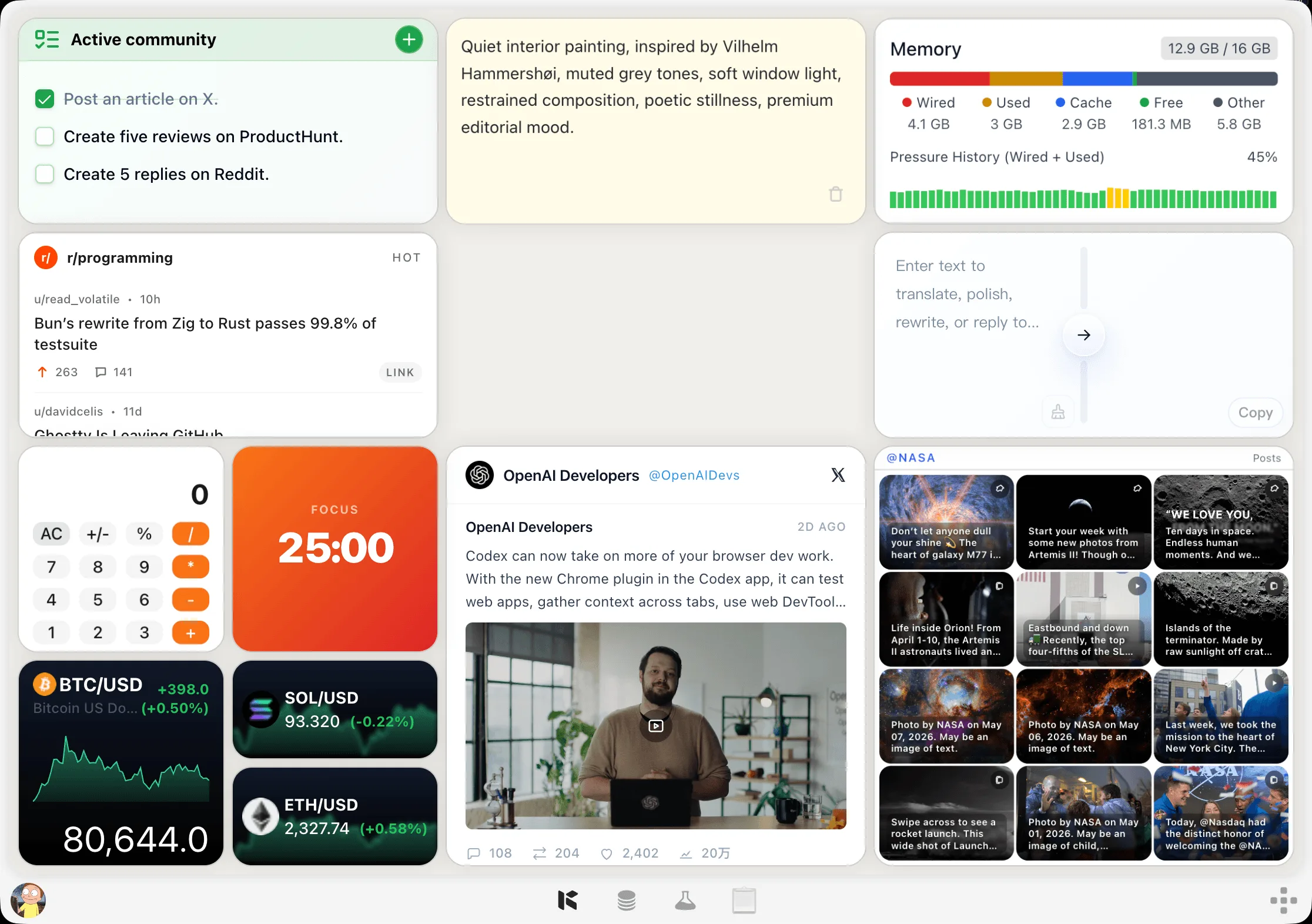 Kepo desktop app preview