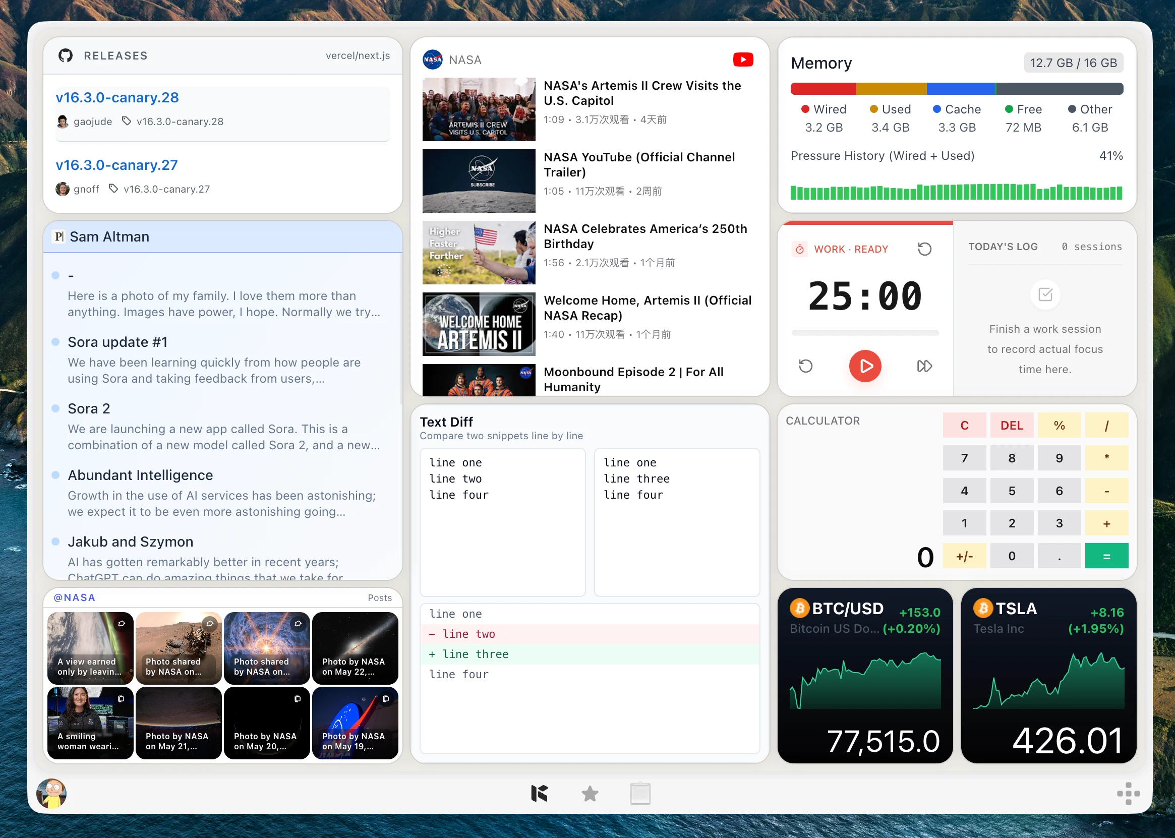 RSS reader and Kepo RSS widget comparison